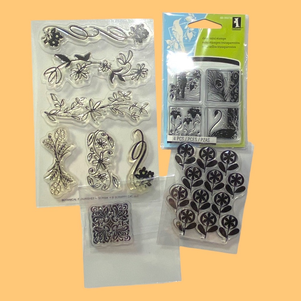 Acrylic Stamp Sets - As Is